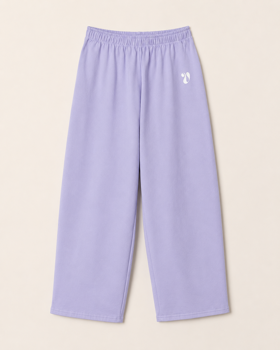 Signature V Wide-Leg Jogger Mauve