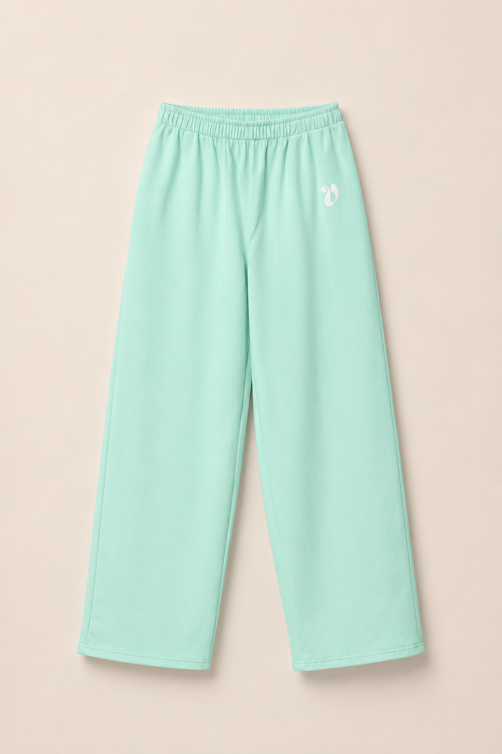 Signature V Wide-Leg Jogger Turquoise