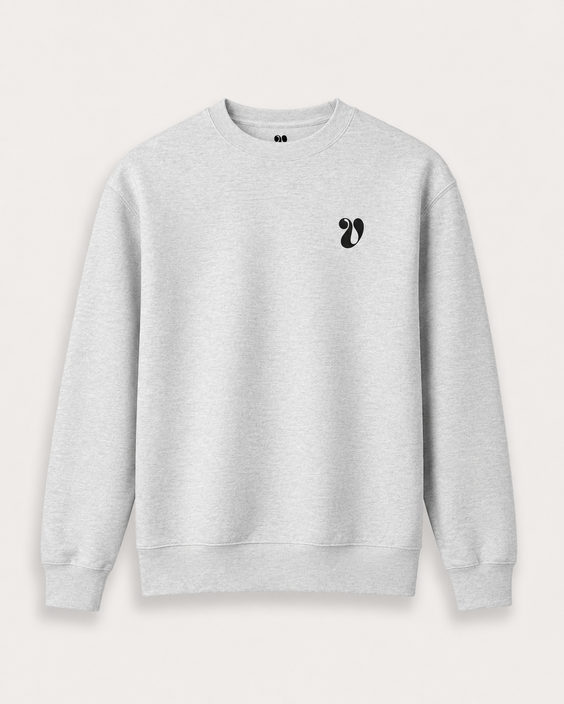 Sweatshirt Vic Signature Heather Grey