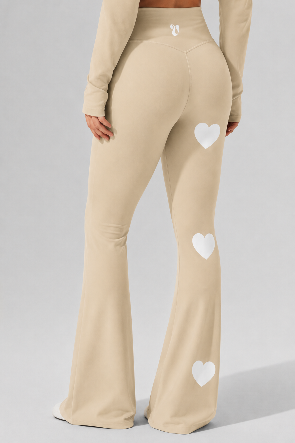 Signature Heart Flare Leggings