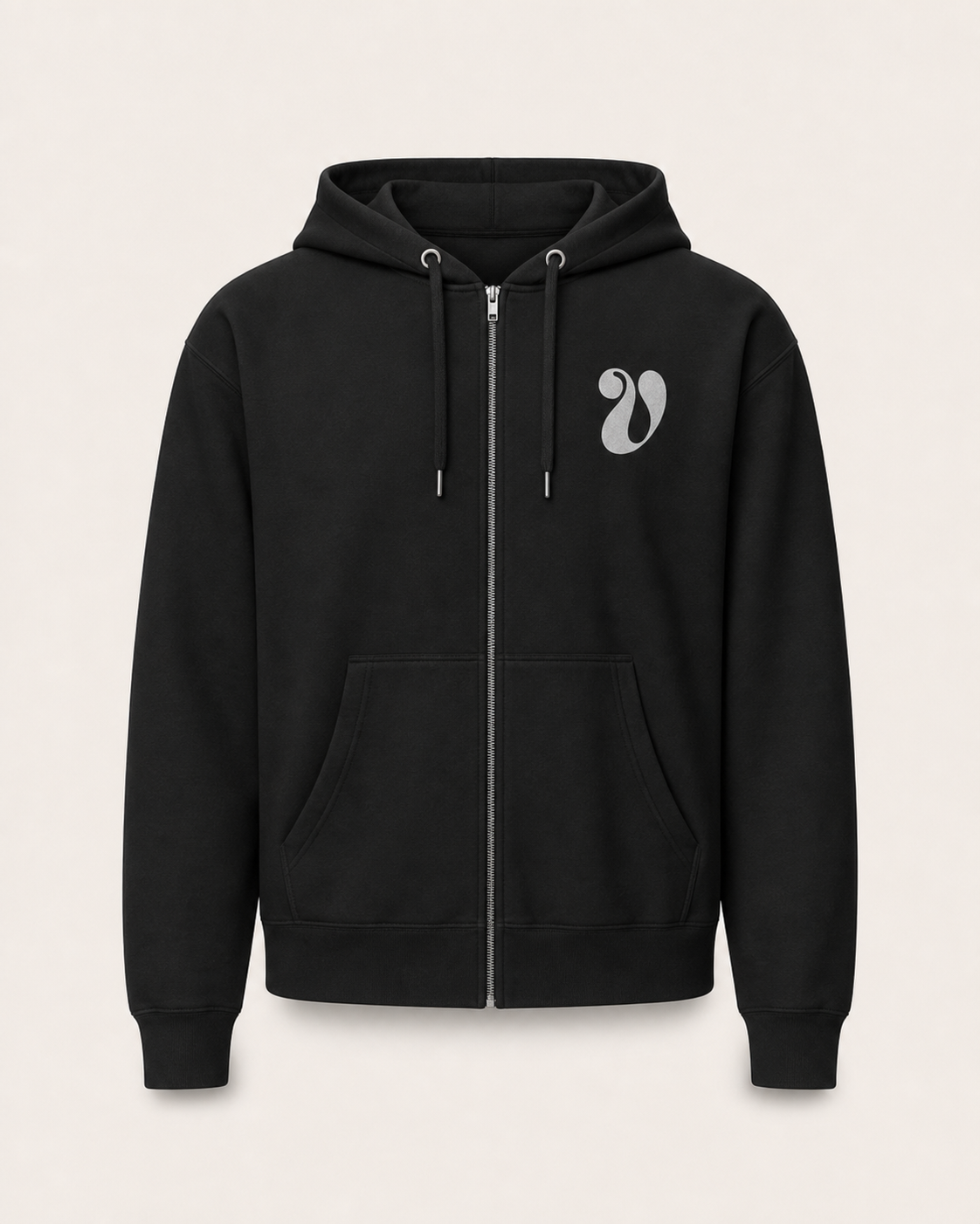 Signature V Zip Hoodie