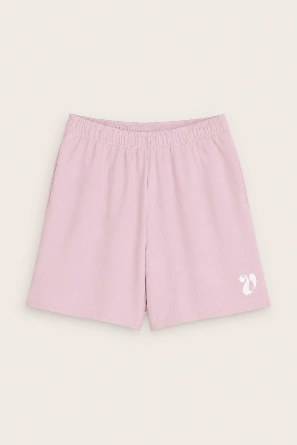 Signature V Long Cotton Shorts